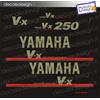 Adesivi motore marino fuoribordo Yamaha 250 V-X gommone barca stickers