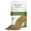 Davis Finest Aloe Vera Leaves Powder 250g, Capelli, Pelle, Corpo, Maschera Viso, Lenitivo, Idratante, Pelle Liscia, Crescita dei Capelli, Senza Sostanze Chimiche