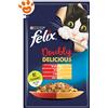 Purina Cat Felix Doubly Delicious Manzo e Pollame In Gelatina - Bustina Da 85 Gr