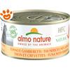 Almo Nature Cat HFC Natural Tonno e Gamberetti - Lattina da 150 Gr