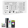Good Wife ZIGBEE 3.0 Mini RGB CCT controller striscia luminosa DC5-12-24V 144W supporto LED Light Strip Lighting compatibile con Alexa Echo plus APP Controller 2.4G RF (ZBMINI)