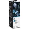 Hp - Flacone inchiostro originale - 31 - Ciano - 1