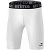 Erima Elemental Pantaloni Corti, Bambini, Bianco, 152