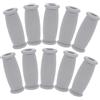 FOYTOKI 10 Pezzi accessori per stampelle coperture per stampelle impugnature ascellari mano grip buddy grips impugnature per stampelle impugnatura per stampella elastomero Dark Grey FOYTOKI