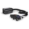 Palmer AoC Loom XLRm Épanoui audio su cavo Cat, etherCON vers 4 x XLR maschi