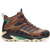 MERRELL scarpe trail running merrell Moab speed 2 mid gore-tex marrone