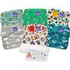 Bambino Mio Nksox Mix Miosolo Set Pannolino Tutto-In-Uno, Colori e Modelli assortiti