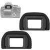 Hioip Oculare Fotocamera Camera in Gomma per Canon EOS 300D 350D 400D 450D 500D 550D 600D 1000D 1100D 700D 100D, Mirino Oculare Sostituzione EF Protettive Accessori (Nero)