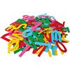 Rayher Lettere feltro, adesivi, colori misti, 4cm, bus.blis. 130pz, 43005999