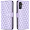 BOCTECH Custodia per Samsung Galaxy A55 5G, Cover a Libro Protettiva in Pelle PU e Silione Morbido con Porta Carte, Magnetica e Supporto Flip Case Portafoglio Antiurto per Donne e Ragazze, Viola