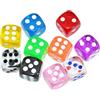 Smartdealspro 10-Pack D6 Six Sided 16 mm Dadi Die per DND, MTG, RPG, Tenzi, Yahtze, Bunco, Giochi da Tavolo, Insegnamento di Matematica