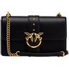 PINKO Borsa donna Pinko 100053A0F1 Nero/oro antico