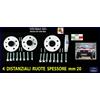 AccessoriAuto Distanziali 4x98 20mm per Panda Young Club Ruote Kit Bulloni Conici Spessori
