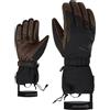 Ziener GAIKU - Guanti da sci da uomo, impermeabili, lunghi, in lana, colore nero, 7,5