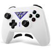 VooFun Controller Switch, Wireless Joystick Switch Pro Controller per Switch/Lite/OLED/PC, Bluetooth Gamepad con RGB, 6-Axis Gyro, Turbo, Vibrazione Regolabile, Pulsanti Programmabili