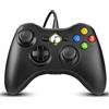 Diswoe Controller per PC, Controller per Xbox 360, Wired Controller Compatibile per Xbox 360/Xbox 360 Slim/PC Win7/8/8.1/10 / XP, USB Wired Joystick Xbox 360 Gamepad