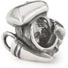 Trollbeads Collezione invernale suoni di armonia e perline d'amore, misura unica, Argento sterling Oro giallo, Nessuna pietra preziosa