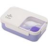 Wulcea Porta Pranzo Lunch Box Portapranzo Lunchbox Schiscetta 1100ml Microonde Bent Contenitore Scatola per Alimenti Ermetico Food Bambini Ufficio Lavoro Scuola