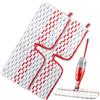 smtfcty 2 panni in microfibra per Vileda 1 - 2 Spray max, rivestimento di ricambio per lavapavimenti riutilizzabili, per la pulizia di tutti i tipi di pavimento