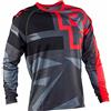 Dinint Uomo Magliette da Ciclismo da T-Shirt, Manica Lunga Top Abbigliamento Maglie da Ciclismo, Camicia Mountain Bike/MTB, Traspirante e Assorbente dal Sudore Maglia da Ciclismo