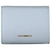 Coccinelle Portafoglio Piccolo Metallic Soft Mist Blu