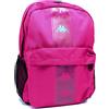 seven Zaino Americano Fucsia Logo Fluo Kappa