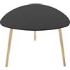 ATMOSPHERA CREATEUR D'INTERIEUR - Tavolino mileo nero 60x60cm