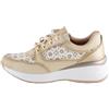 THE DIVINE FACTORY Urana, Scarpe da Ginnastica Donna, Beige, 40 EU