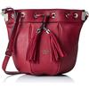 Guess HWVS6529290, Borsa a tracolla Donna, Rosso (Bordeaux), 22x23x15,5 cm