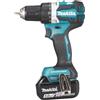 Makita DDF484RTE - Trapano avvitatore a batteria, 18 V/5,0 Ah, 2 batterie + caricatore in valigetta