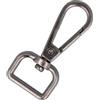 Velox Moschettone Anello Rettangolare Zama Argento Vecchio 17 mm. 5u. accessori per applicazioni di abbigliamento, come portachiavi, gioielli, borse, zaini, cinghie e altri progetti di pelletteria.