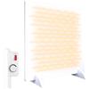 Silvergear® 425W | Pannello Riscaldante a Infrarossi | Riscaldamento a Infrarossi a Risparmio Energetico | con Protezione da Surriscaldamento | Pannelli a Infrarossi
