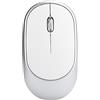 ciciglow Mouse Wireless, Mouse Wireless 2,4 GHz DPI Dispositivo Esterno per Computer Ottico Ricaricabile Regolabile con Ricevitore USB(Argento)