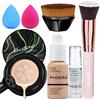 Hilareco Fondotinta PHOERA, Fondotinta naturale Air Cushion CC Cream, Fondotinta Phoera Full Coverage, Primer viso Phoera (103+03CC/ Warm peach+03 Warm Nude CC, 340 g (confezione da 1))