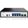 Goalake Switch desktop multi-Gigabit 6 porte 2,5 G non gestito, 4 porte Base-T 2,5 G, 2 SFP 10 G, controllo flusso 802.3X, switch di rete 2,5 Gbe ideale per piccoli uffici