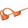 SHOKZ Cuffie Sportive OpenRun Pro 2 a Conduzione Ossea, Wireless Bluetooth 5.3, Microfoni con Cancellazione Rumore, Impermeabili IP55, 12 Ore Riproduzione, Ricarica Rapida USB-C, Arancione