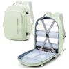 suradar Bagaglio a Mano per Easyjet 45x36x20 Borse da Cabina per Easyjet 45x36x20 Valigia Zaino da Viaggio Aereo Bagaglio a Mano Con Tasca Antifurto Cabina Viaggio Zaino per Laptop 15,6 Verde Menta