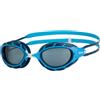 Zoggs Predator Junior Light Blue Blue Tint Smoke