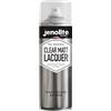 JENOLITE Lacca Trasparente Opaca | FINITURA CRISTALLO | 500ml | Sigilla, protegge e migliora | Multisuperficie | Resistente ai raggi UV e non ingiallente | Cassaforte per interni ed esterni