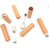 prometeo electronics Kit 6 portalampade finta candela E14 Antico H 100mm con niples di sicurezza