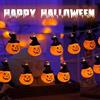 Kimuwote Halloween Decoracion, 3 Metros 20 LED Cadena de Luces Calabaza, Halloween Guirnalda Luces para Interni, Esterni,Feste, Giardino(Bianco Caldo)