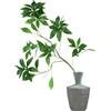 Tuxiaobu Piante artificiali da 99,1 cm, rami lunghi di ficus finto ramoscello per composizioni floreali, rami di eucalipto finti foglie verdi per riempire vasi per decorazione di casa e ufficio