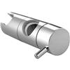 DAZZLEEX Supporto regolabile per soffione doccia cromato da 19 a 25 mm, staffa scorrevole da 22 mm