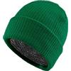 Van Der Rich ® - Cappello in Maglia con Pelliccia Interna per Uomo e Donna (Verde, TU)