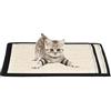 Generico Tappetino Tiragraffi Sisal Gatti Protezione Mobili 40x30cm, Superficie Graffiante Gattini, Compatto Resistente Durevole, Attività Fisica Gatto, Manutenzione Minima Arredamento Domestico,