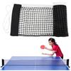 Teuena Rete Ping Pong da Tavolo, 180 * 15cm Rete da Ping Pong in Nylon Ricambio Pieghevole, Rete Professionale per Allenamento e Il Gioco della Competizione, Portatile per Esterni e Interni (Nera)