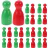 Toddmomy Pezzo da 48 Pezzi Pezzo Bordo Carrom a Grandezza Naturale Pedine Giochi da Tavolo Gioco da Tavolo Dama Cinese con Biglie Crokinole ASSE Gettoni di Gioco Puzzle Gettone di Legno