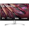 LG 27MK60MP-W MONITOR 27 IPS FHD /5MS/75HZ/WHITE/SILVER