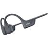 SHOKZ Cuffie Sportive OpenRun Pro 2 a Conduzione Ossea, Wireless Bluetooth 5.3, Microfoni con Cancellazione Rumore, Impermeabili IP55, 12 Ore Riproduzione, Ricarica Rapida USB-C, Nero