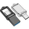 KEXIN Chiavetta USB C 128GB 2 Pezzi, KEXIN Chiavetta 128 GB, Pendrive USB 3.0 e Tipo C OTG Dual Flash Drive Metallo Impermeabile Compatibile con PC, TV, Telefoni